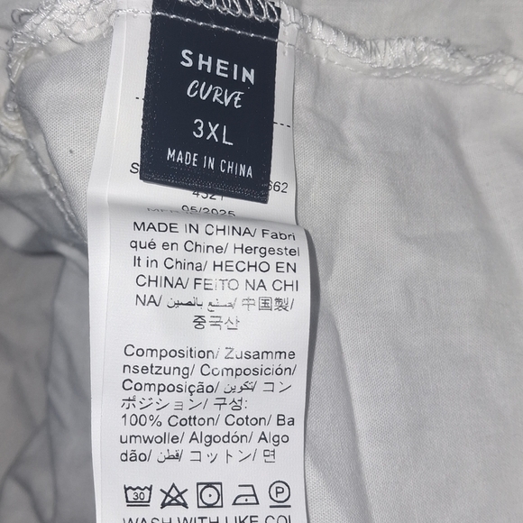 Shein/ Sleeveless Top- W Sz 18 - Picture 5 of 5